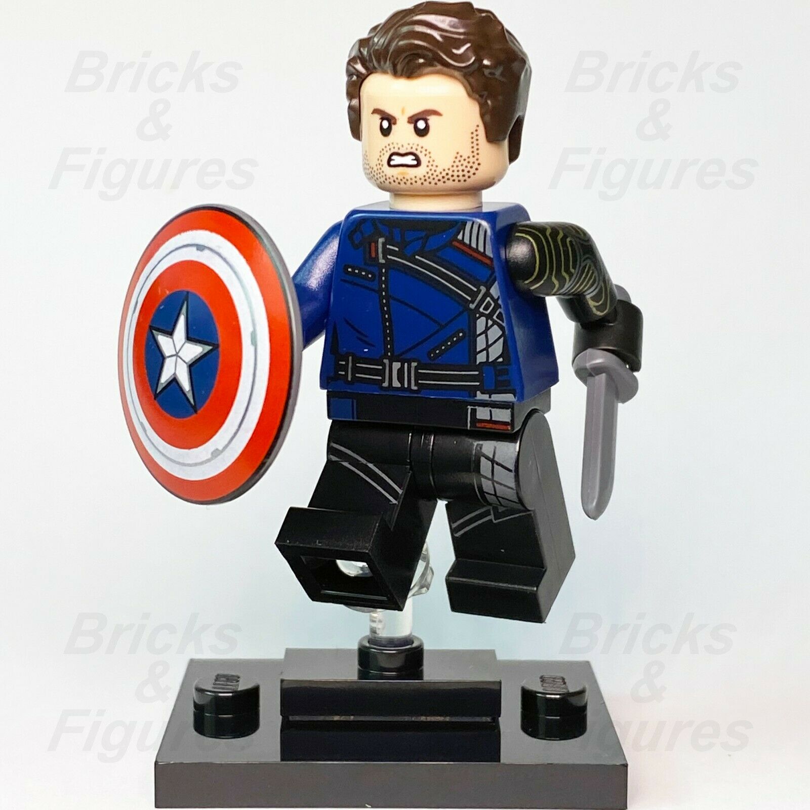 Marvel Collectible Minifigures LEGO The Winter Soldier (Bucky) Colmar-4 71031 - Bricks & Figures