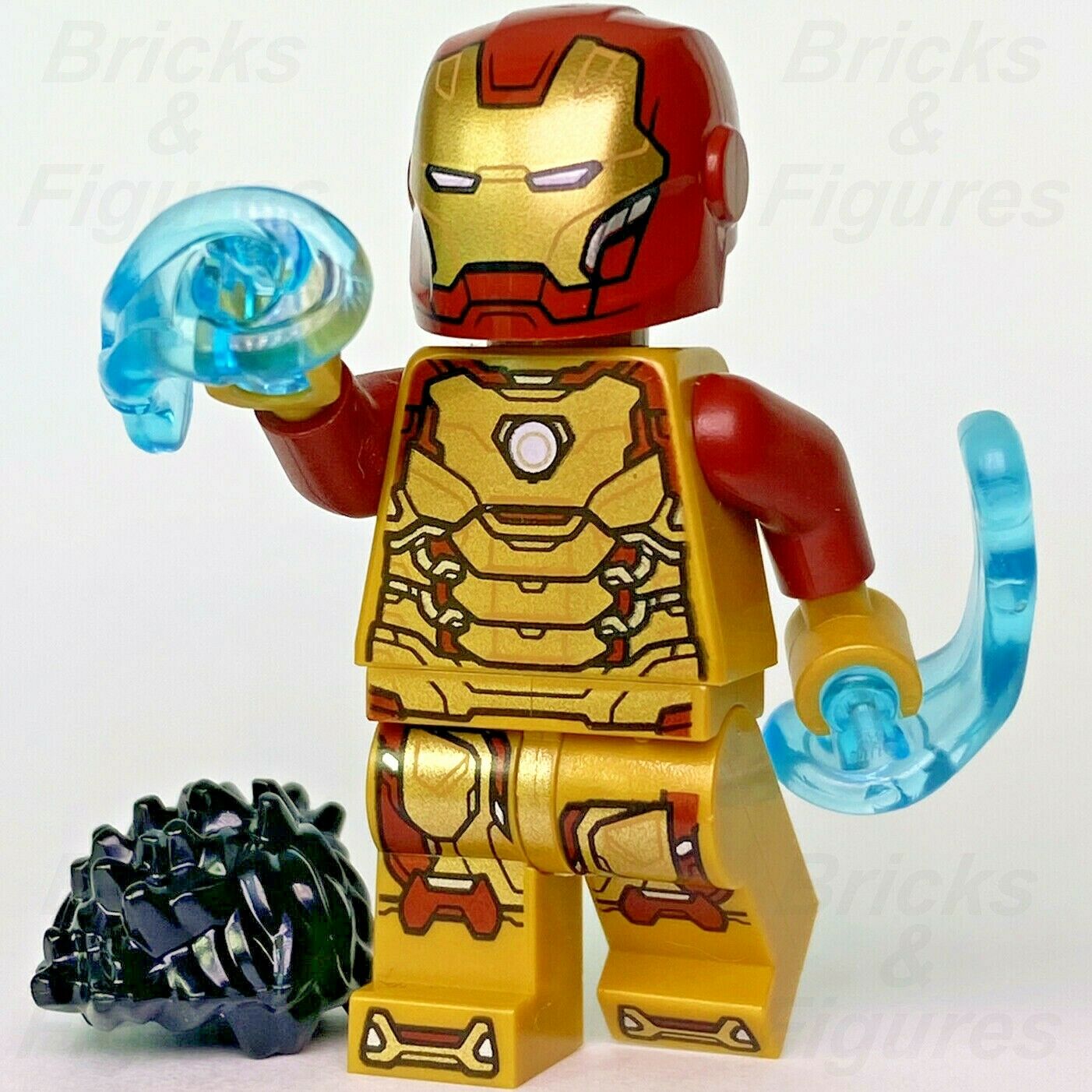 LEGO Marvel Avengers Iron Man golden armor Minifigure 76203 Tony