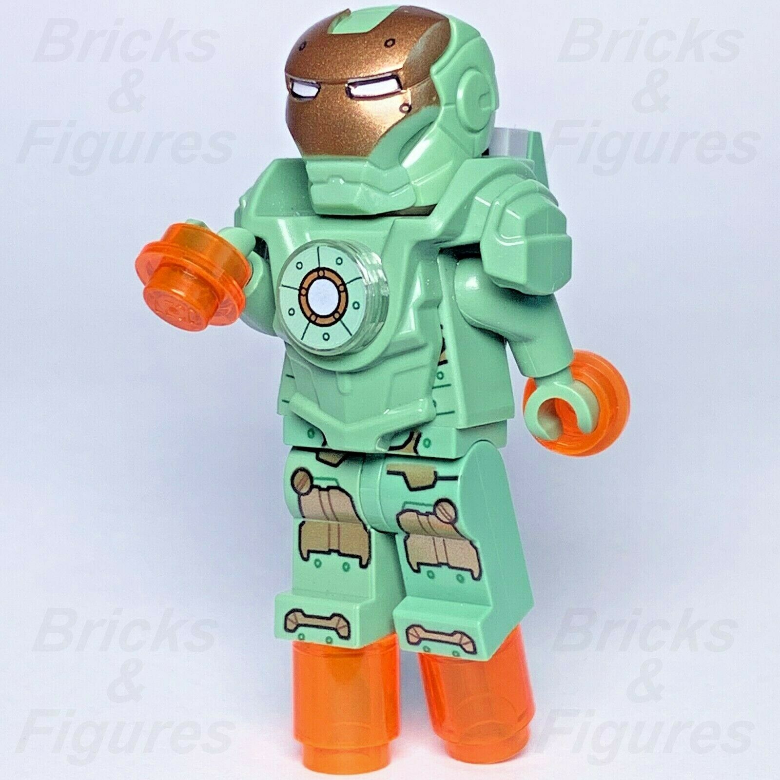 Marvel Super Heroes LEGO Scuba Iron Man Mark 37 Avengers Minifigure 76048 sh213 - Bricks & Figures