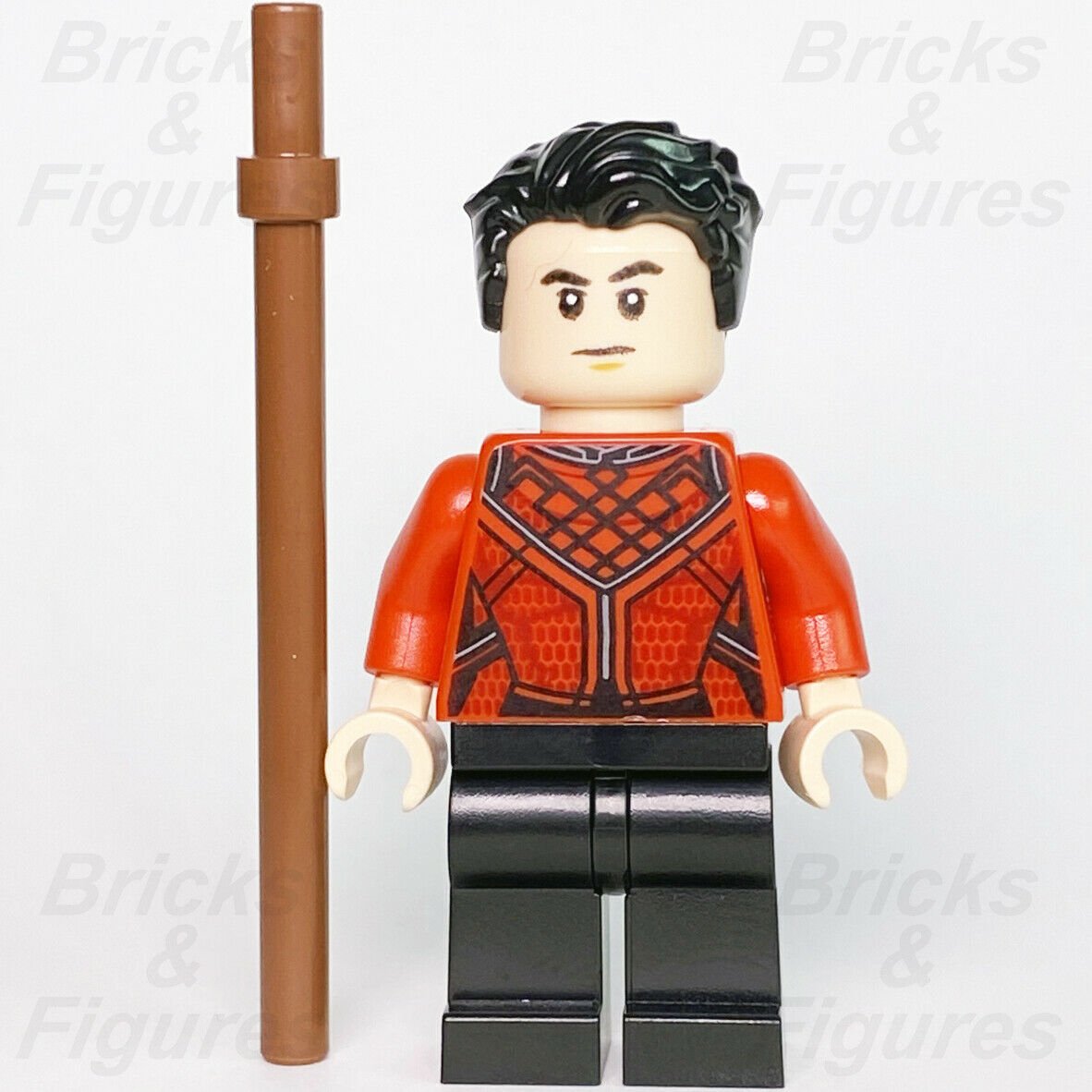 Marvel Super Heroes LEGO Shang-Chi Xu Shaun Minifigure 76177 76176 30454 sh700 - Bricks & Figures