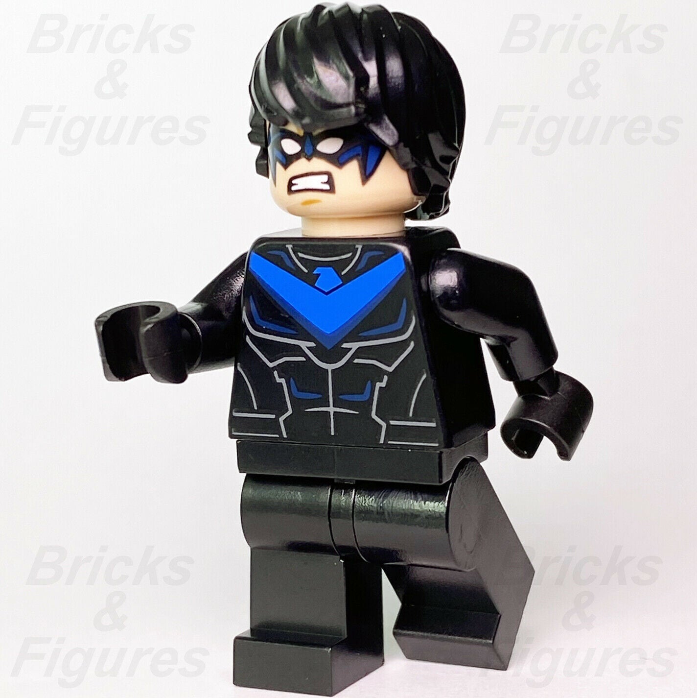 New DC Super Heroes LEGO Nightwing Dick Grayson Batman 2 Minifigure 76160 sh659 - Bricks & Figures