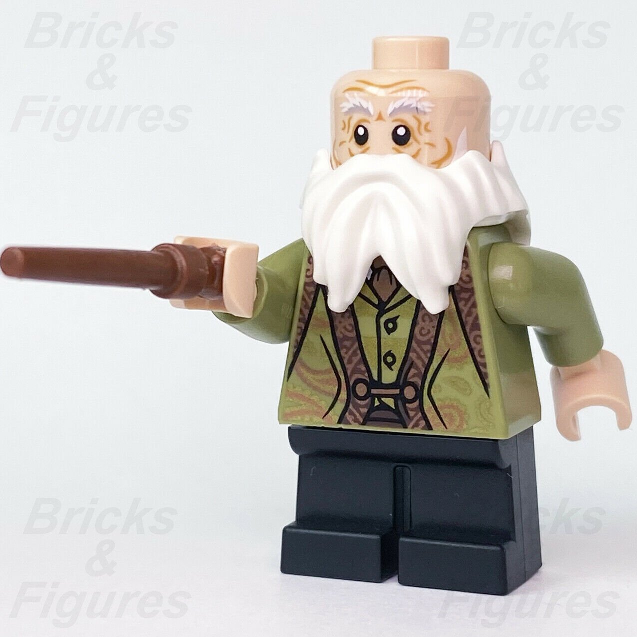 New Harry Potter LEGO Professor Filius Flitwick Wizard Minifigure 76385 Genuine - Bricks & Figures