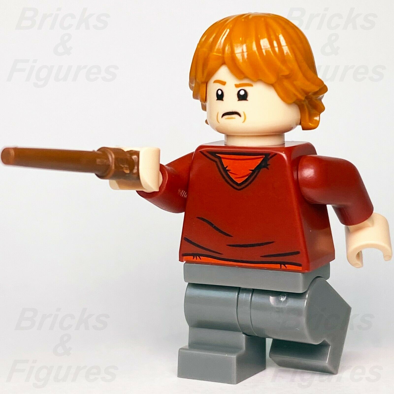 New Harry Potter LEGO Ron Weasley Wizard Prisoner of Azkaban Minifigure 75947 - Bricks & Figures