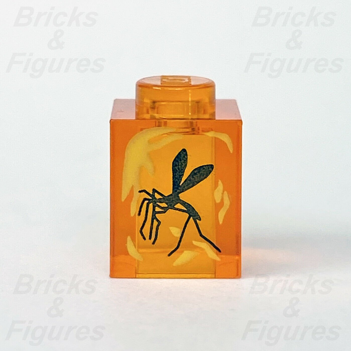 New Jurassic World LEGO Black Mosquito in Amber Part Dinosaur DNA 75939 75940 - Bricks & Figures