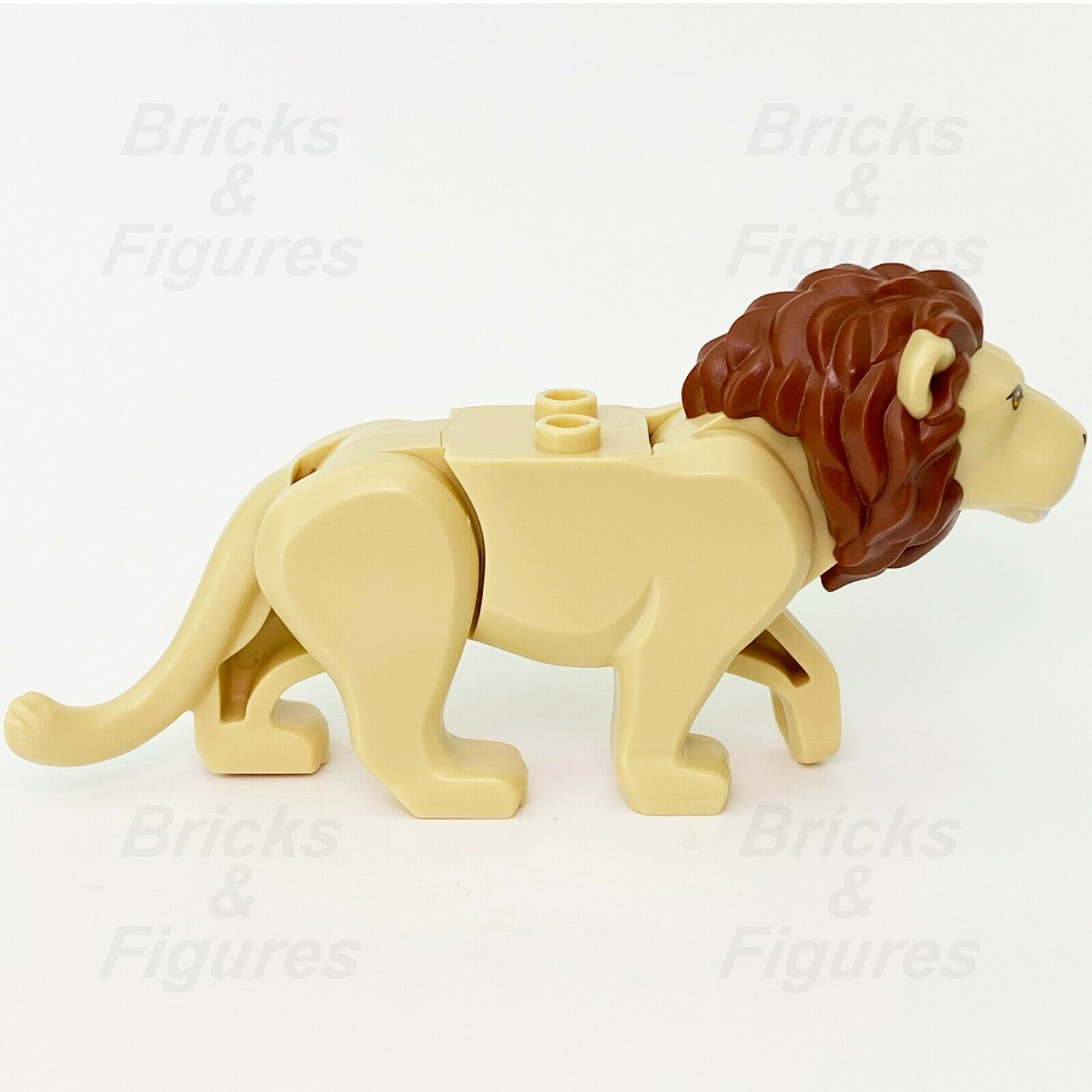 New LEGO Town City Lion Wildlife Rescue Large Cat Animal Minifigure Part 60301 - Bricks & Figures