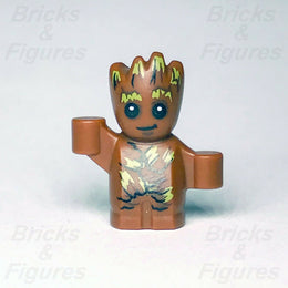 New Marvel Super Heroes LEGO Baby Groot Guardian of the Galaxy Minifigure 76081 - Bricks & Figures