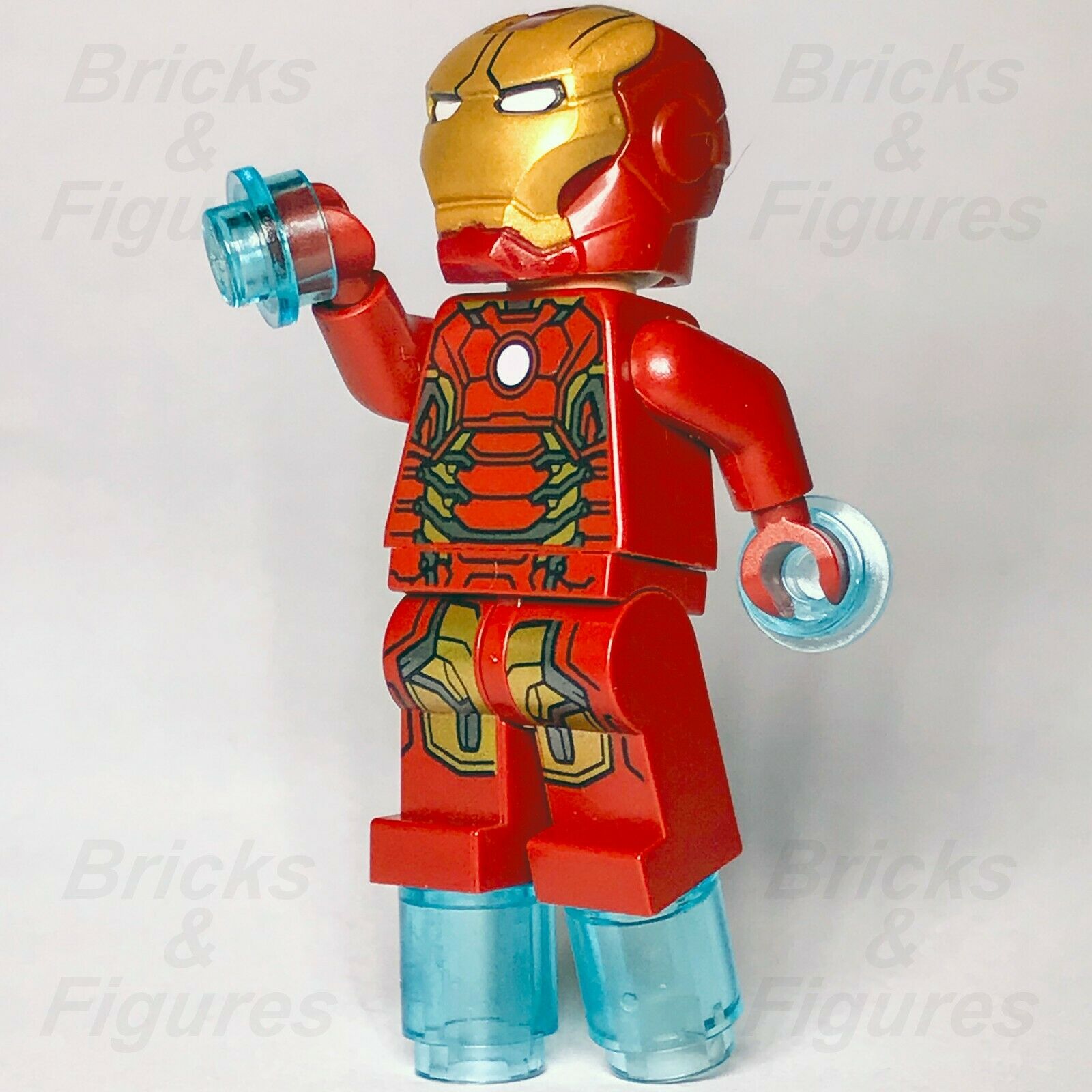 New Marvel Super Heroes LEGO Iron Man Mark 43 Minifigure 76038 76032 76031 - Bricks & Figures