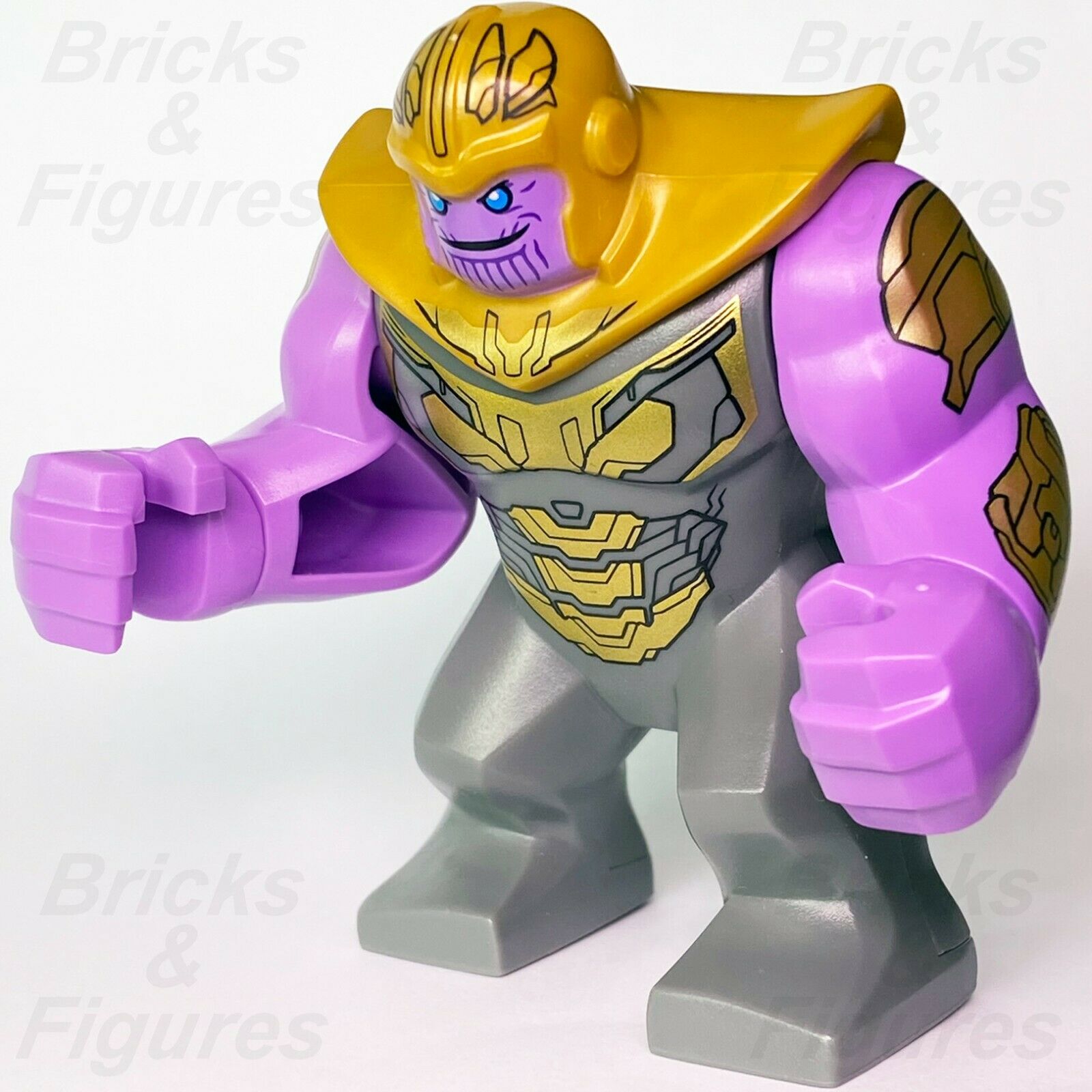 New Marvel Super Heroes LEGO Thanos Avengers Endgame Minifigure 76131 sh576 - Bricks & Figures