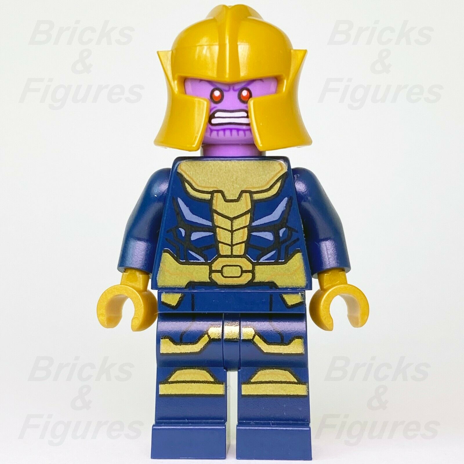 New Marvel Super Heroes LEGO Thanos Avengers Endgame Minifigure 76141 Genuine - Bricks & Figures