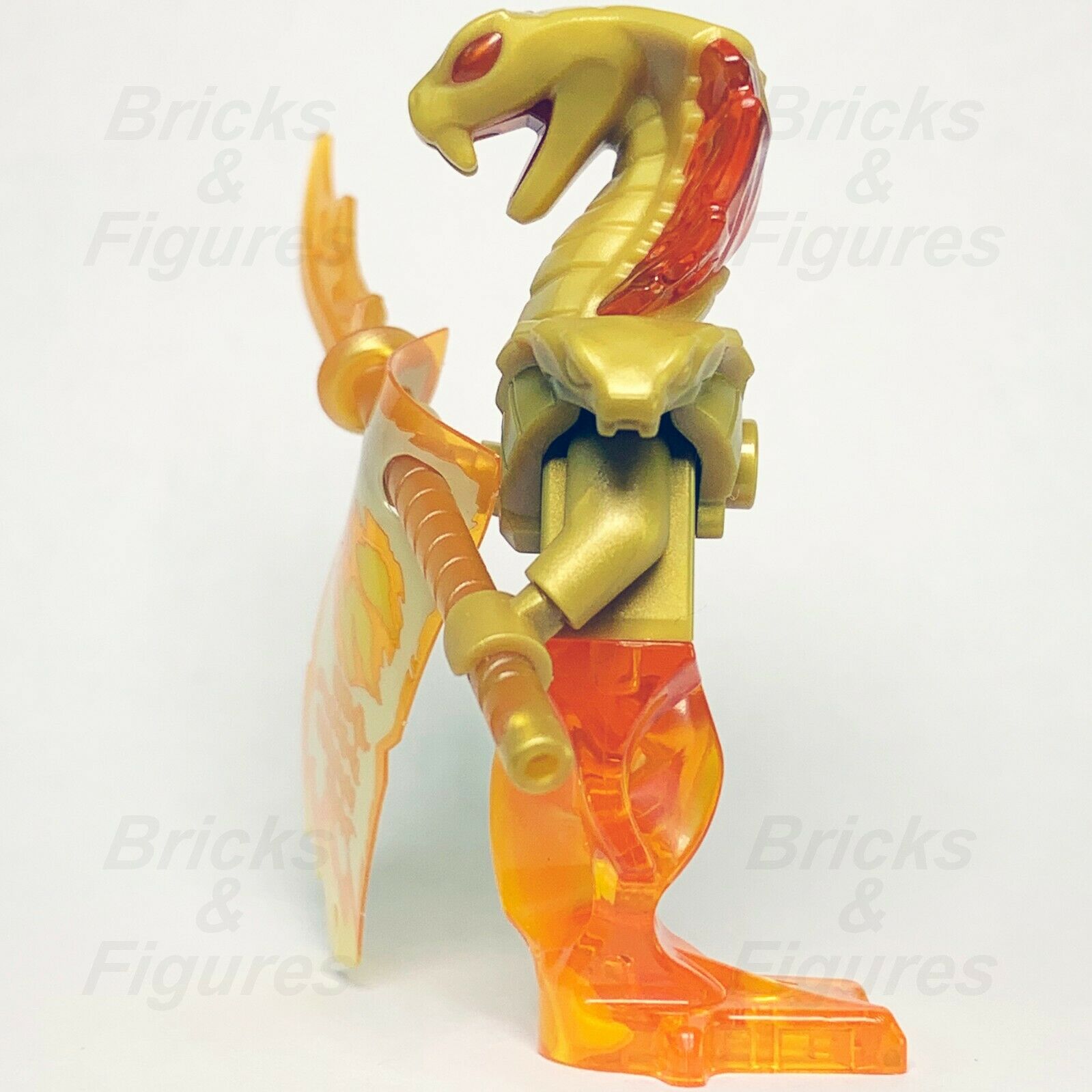 New Ninjago LEGO Aspheera Pyro Snake Forbidden Spinjitsu Minifig 70677 70674 - Bricks & Figures