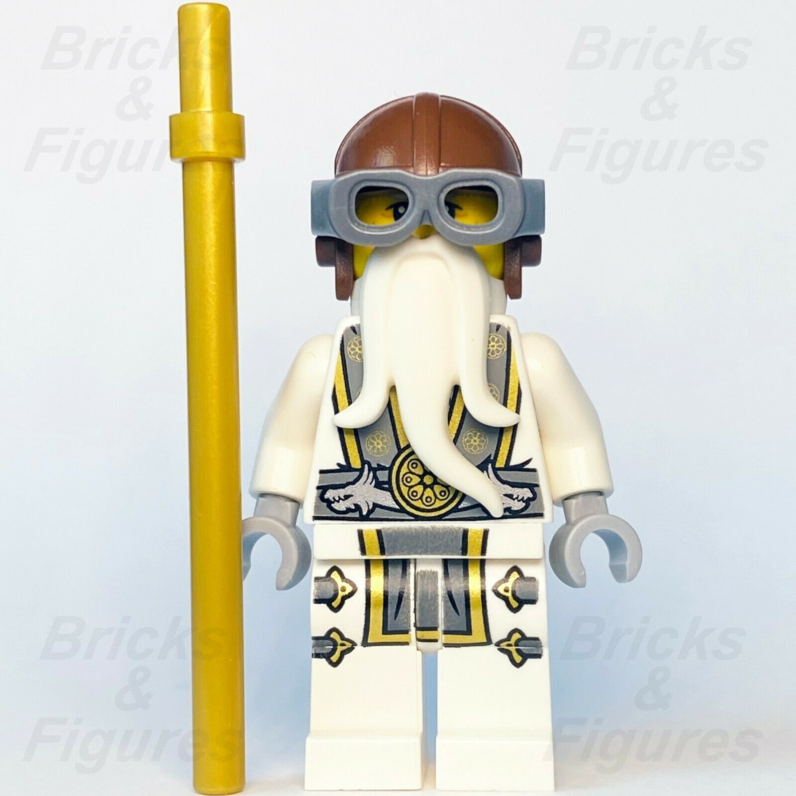 New Ninjago LEGO Master Sensei Wu Skybound Ninja Minifigure from set 70604 - Bricks & Figures