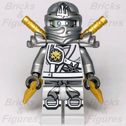 New Ninjago LEGO Ninja Zane A Master of Ice Minifigure 71217 70748 Genuine - Bricks & Figures