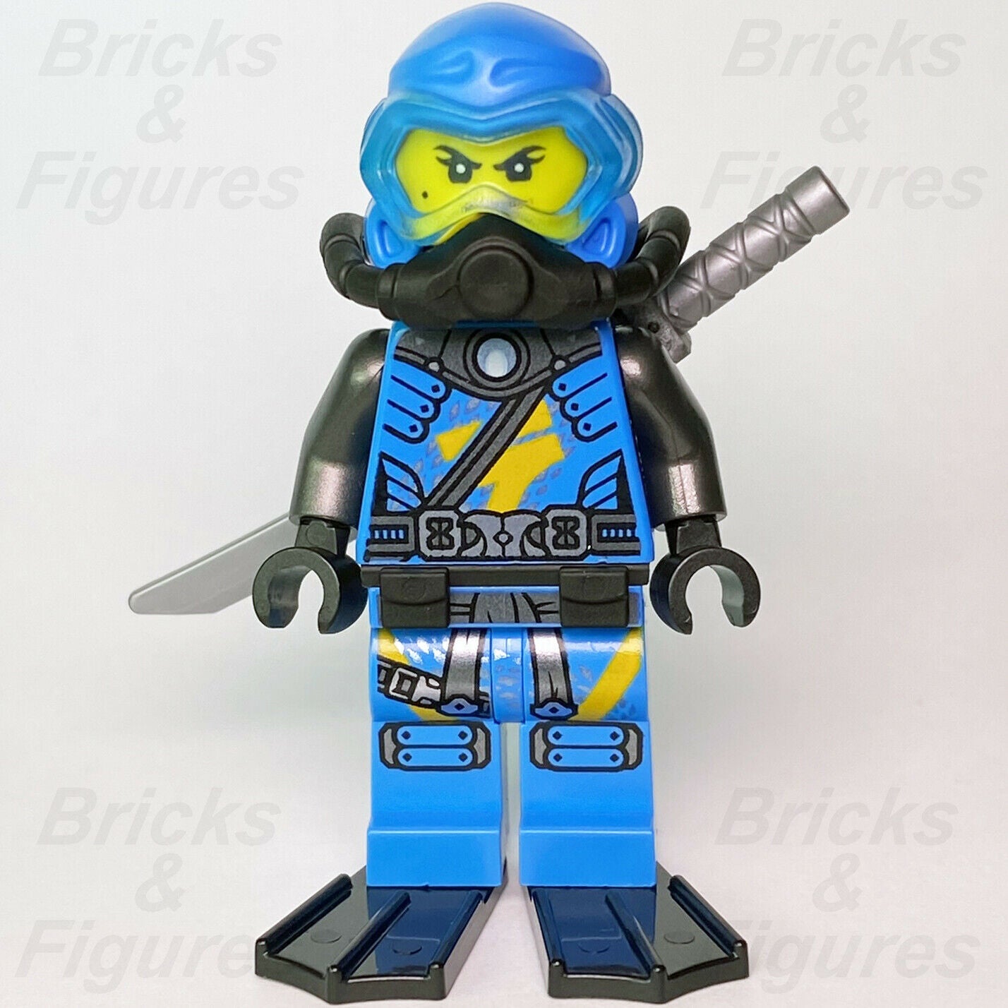 New Ninjago LEGO Nya with Scuba Gear Seabound Ninja Minifigure 71756 njo703 - Bricks & Figures