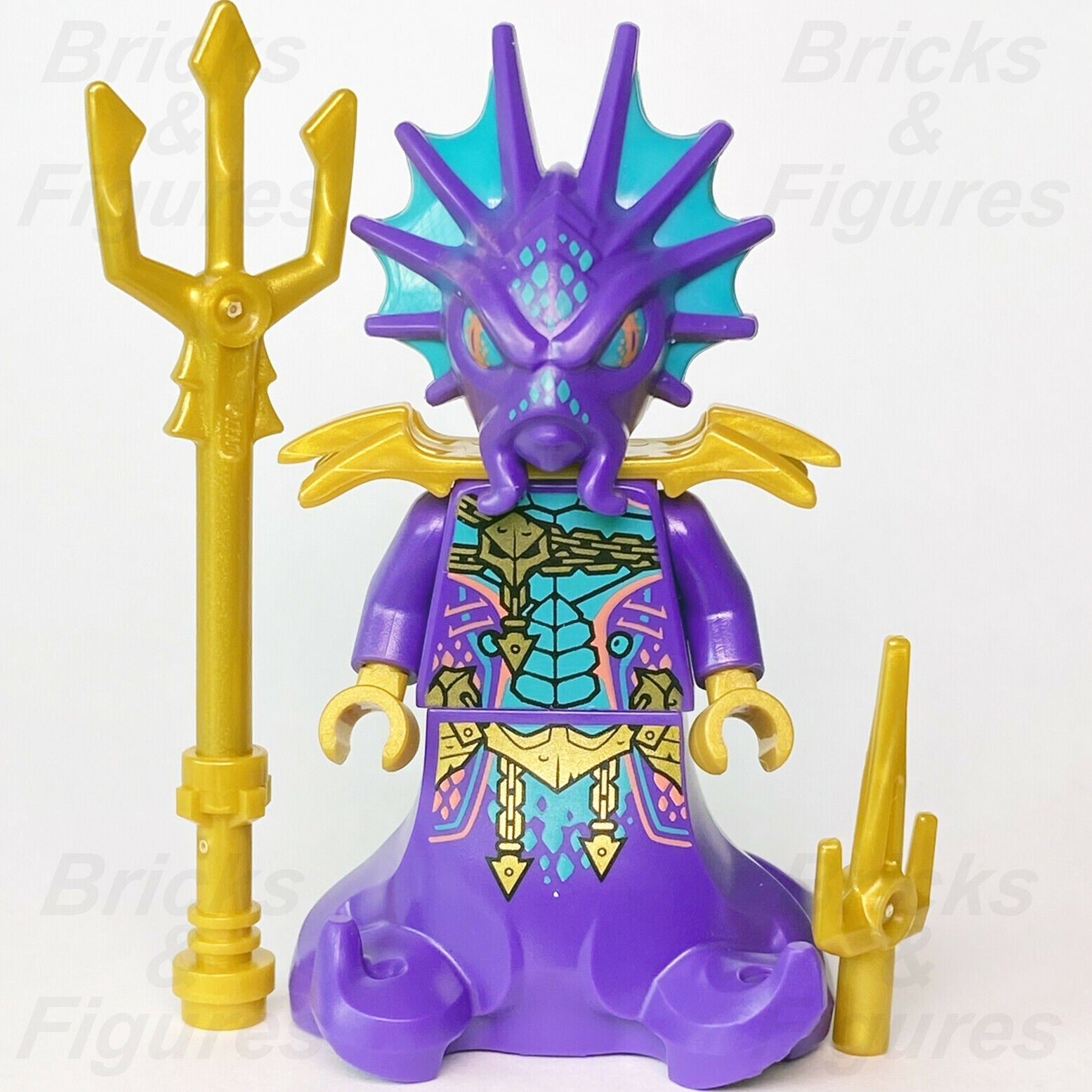 New Ninjago LEGO Prince Kalmaar Seabound Minifigure 71756 71754 71755 njo697 - Bricks & Figures