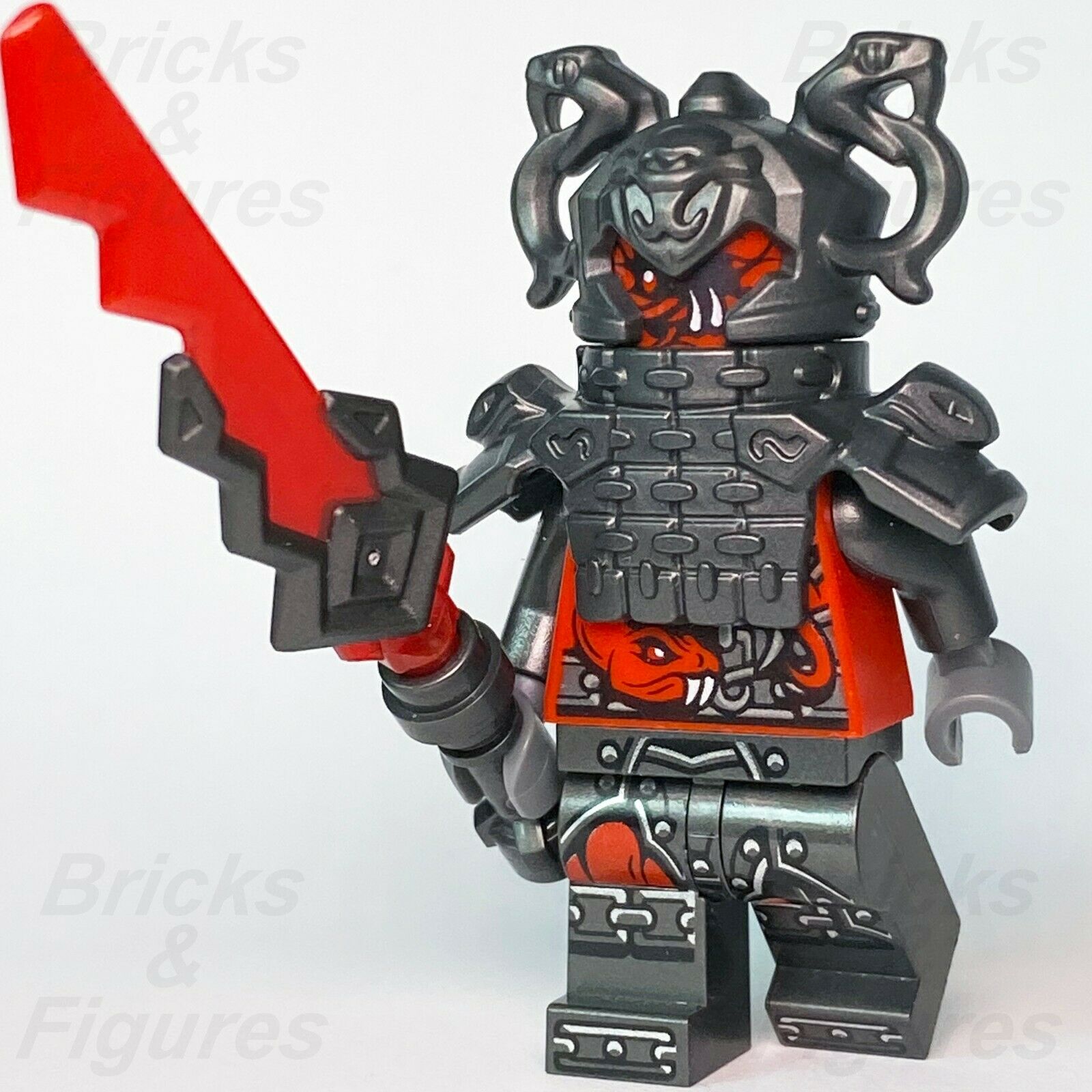 New Ninjago LEGO Rivett Vermillian Hands of Time Minifigure 70625 70621 - Bricks & Figures