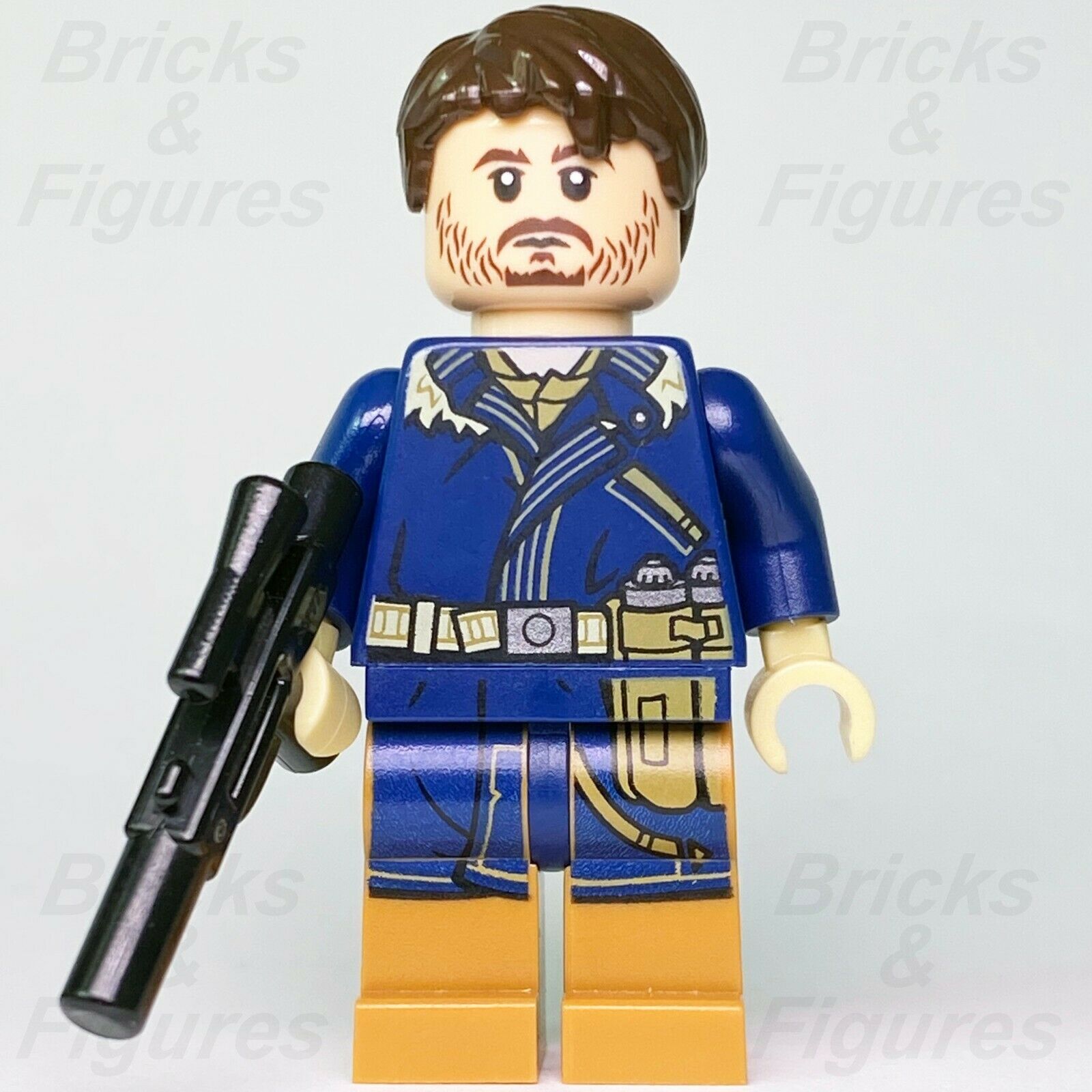 New Star Wars LEGO Cassian Andor Resistance Rogue One Minifigure 75155 - Bricks & Figures
