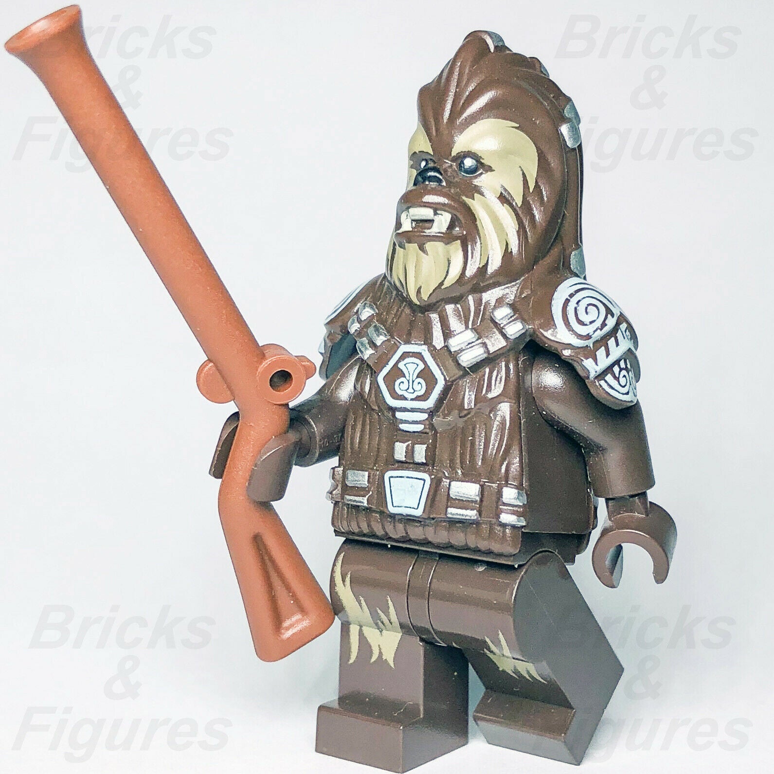 New Star Wars LEGO Chief Tarfful Wookiee ROTS Minifigure 75043 75233 sw0530 - Bricks & Figures