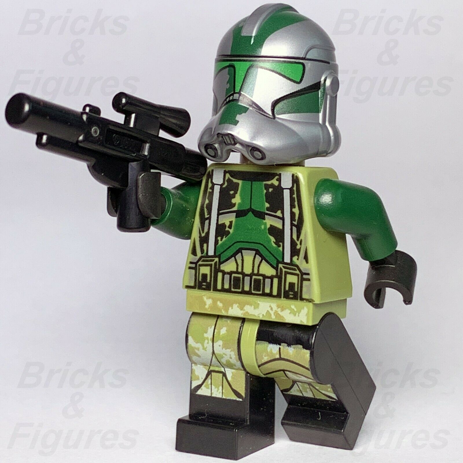 New Star Wars LEGO Clone Commander Gree Trooper Minifigure 75234 Genuine - Bricks & Figures