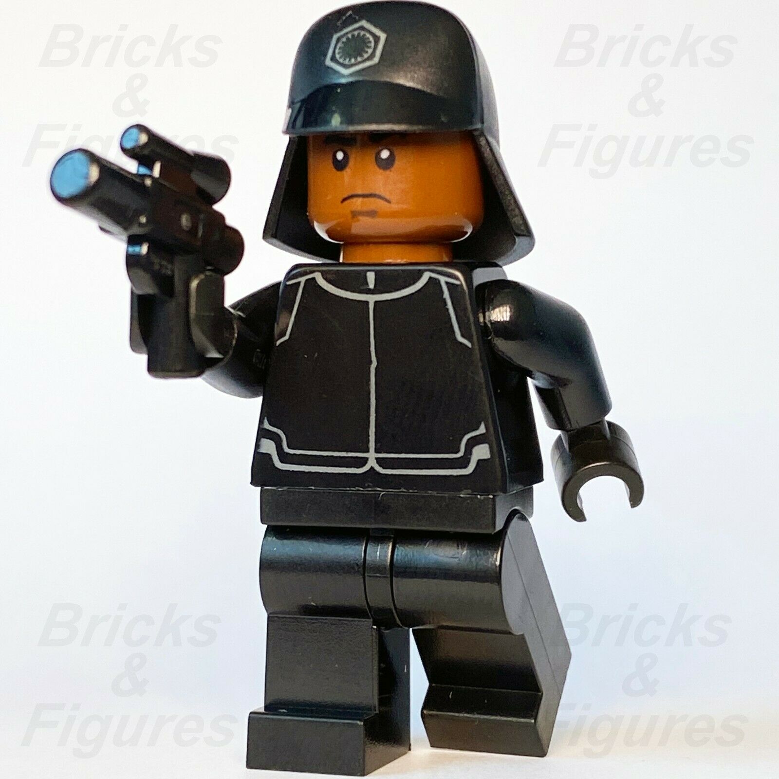 New Star Wars LEGO First Order Crew Member with Cap Insignia Minifigure 75132 - Bricks & Figures