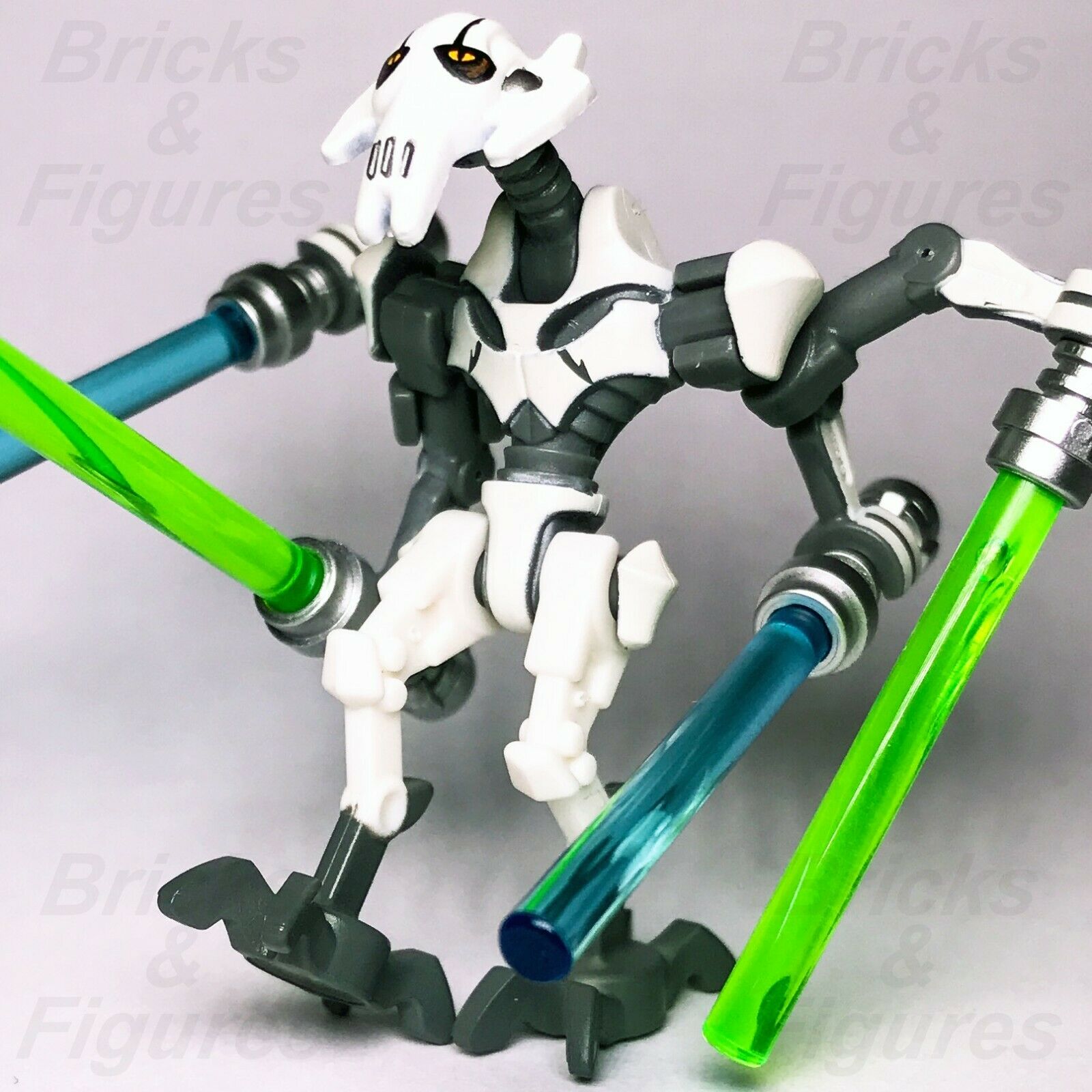 New Star Wars LEGO General Grievous Cyborg Separatist Minifigure 75040 75199 - Bricks & Figures