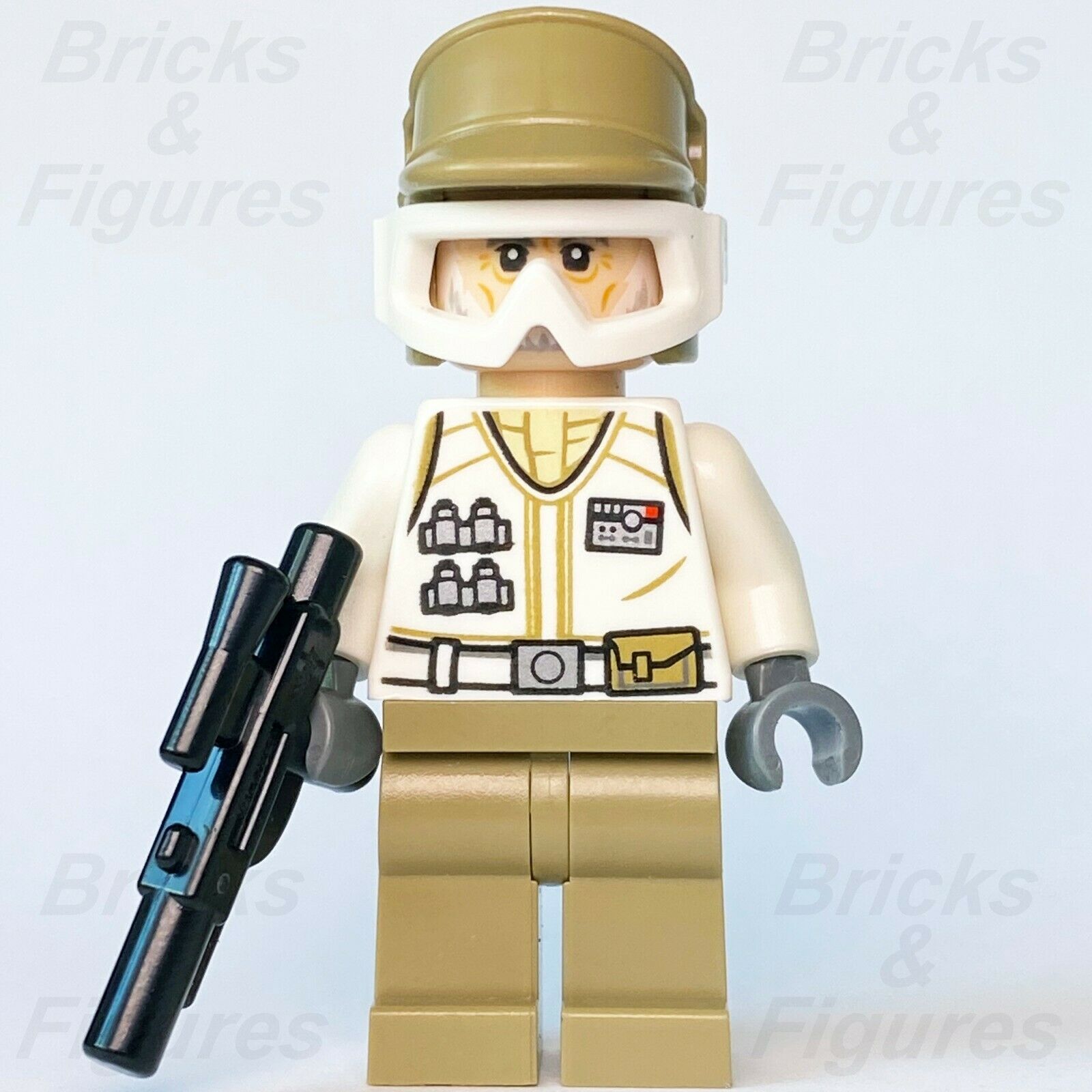 New Star Wars LEGO Hoth Rebel Trooper with White Beard Minifigure 75241 - Bricks & Figures