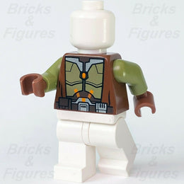 New Star Wars LEGO Jedi Knight (Armor & Robe) Body Torso Minifigure Part 75025 - Bricks & Figures