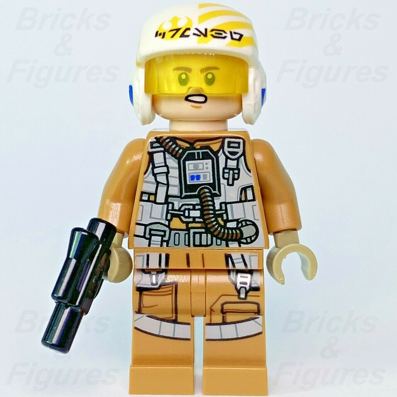 New Star Wars LEGO Resistance Bomber Pilot Rise of Skywalker Minifigure 75188 - Bricks & Figures