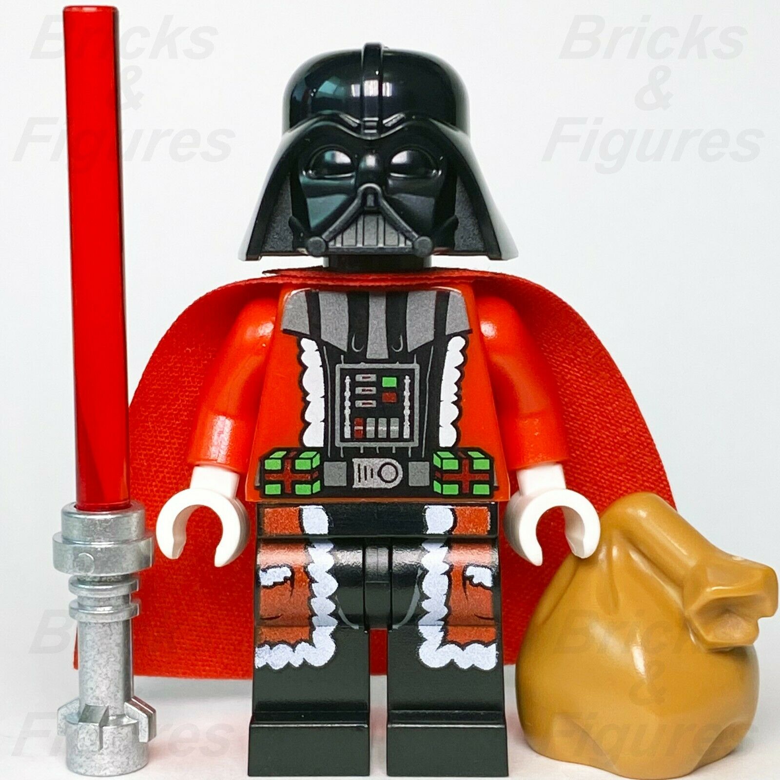 NEW LEGO Santa Yoda minifigure - Star Wars Made Of Genuine LEGO