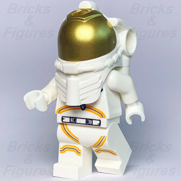 LEGO Astronaut Minifigure White Spacesuit Camera & Lamp Gold Visor RARE! NEW