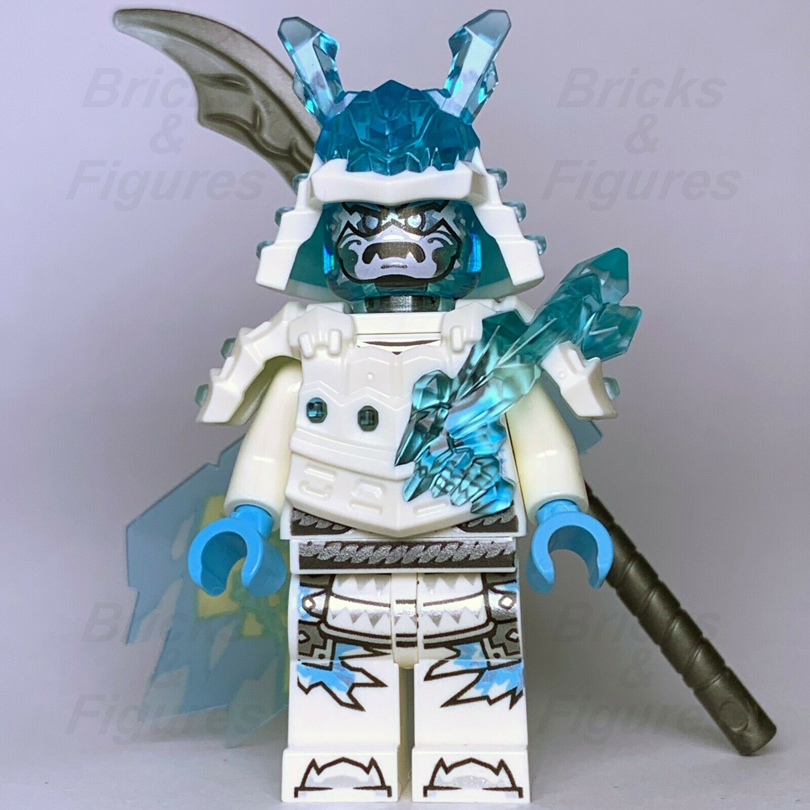 Ninjago LEGO Blizzard Ice Emperor Zane Ninja Minifigure from set 70678 Genuine - Bricks & Figures