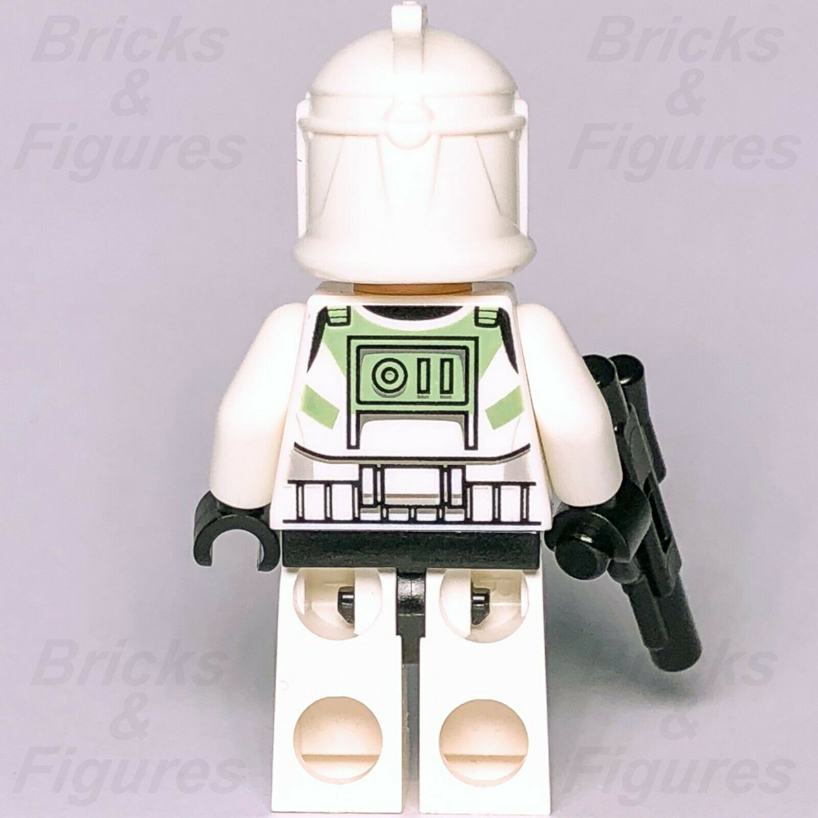 Star Wars LEGO Clone Commander Trooper Green Markings Phase 1 Minifigu