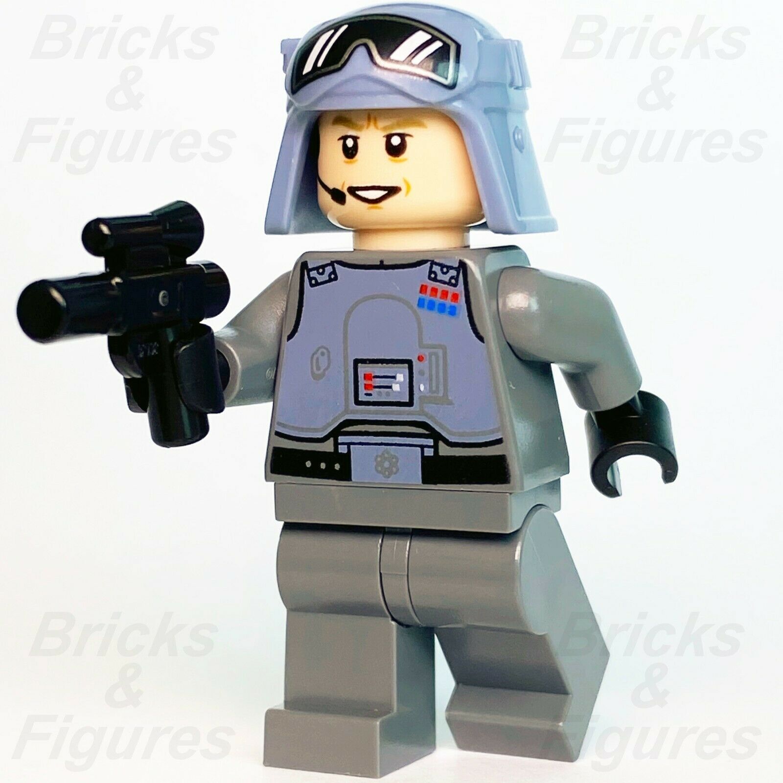 Star Wars LEGO General Maximillian Veers AT-AT Officer Minifigure 75288 sw1101 - Bricks & Figures