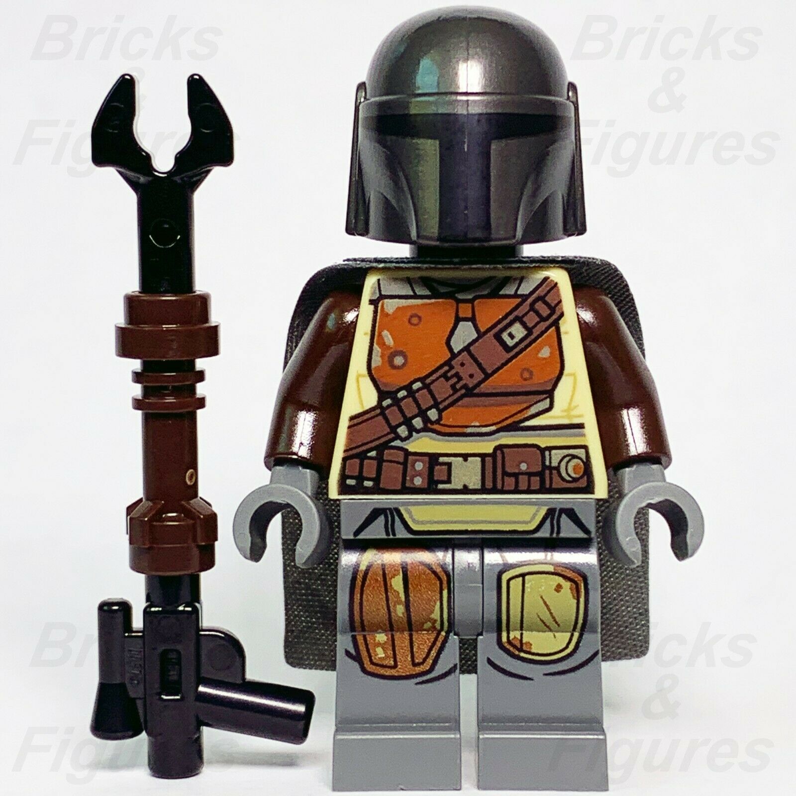 Star Wars LEGO "Mando" Din Djarin The Mandalorian Minifigure from 75254 75292 - Bricks & Figures