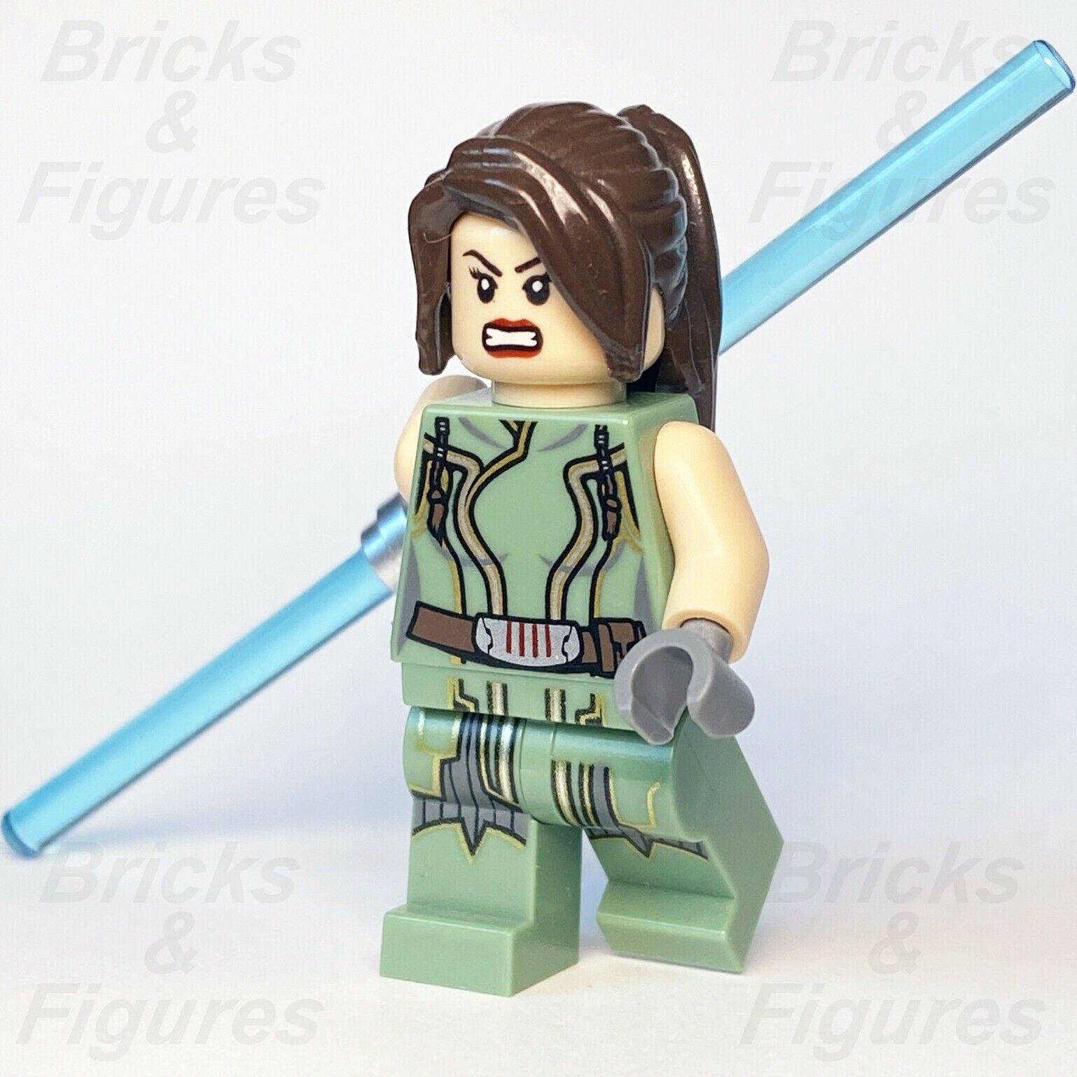 Star Wars LEGO Satele Shan Jedi Grand Master The Old Republic Minifigure 9497 - Bricks & Figures